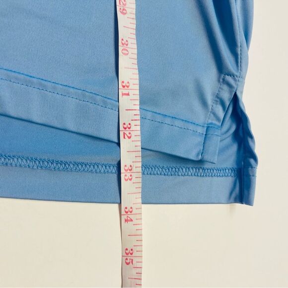 Johnnie-O Birdie Prep Performance Polo Golf Shirt UPF 50 Mens Size XL Gulf Blue - Picture 6 of 6